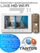 Комплект видеодомофона TANTOS Like WiFi
