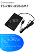 TANTOS TS-RDR-USB-EMF — USB-считыватель карт Em-marin и Mifare
