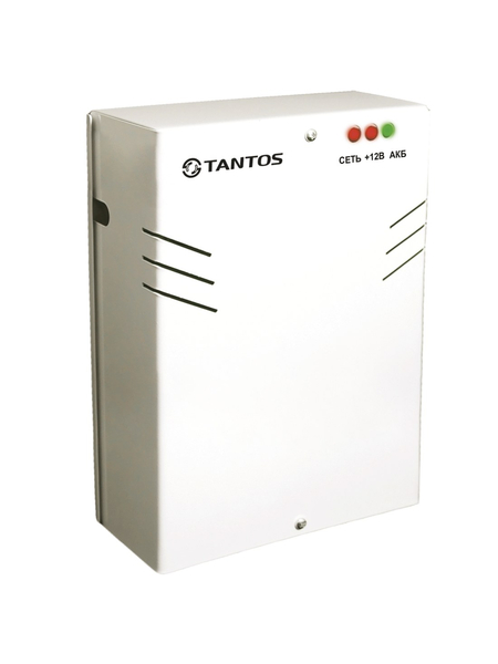 TANTOS ББП-80 PRO2 — резервированный блок питания 12 В, 8 А