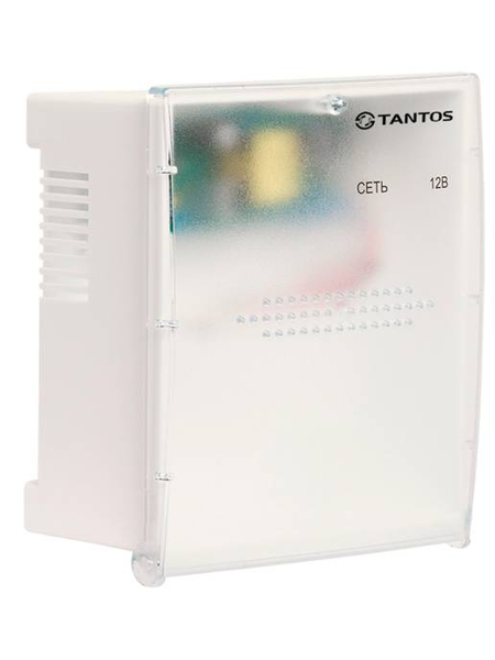TANTOS ББП-20 PRO (пластик) — резервированный блок питания 12 В, 2 А